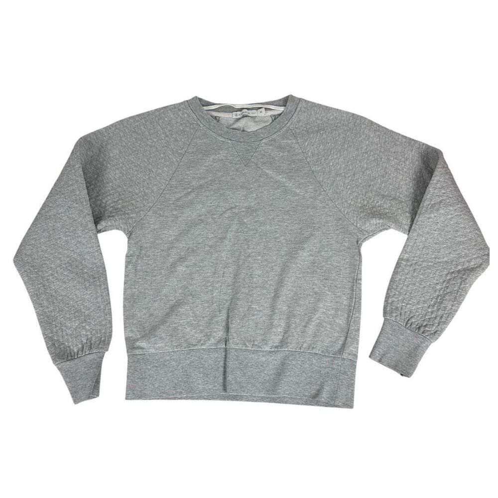 Alternative Apparel Gray Quilted Sleeve sweatshirt XS